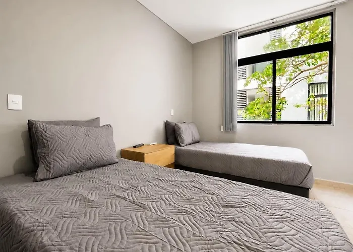 Quiet 2br Haven With Worspace Surrounded By Nature * Playa del Carmen