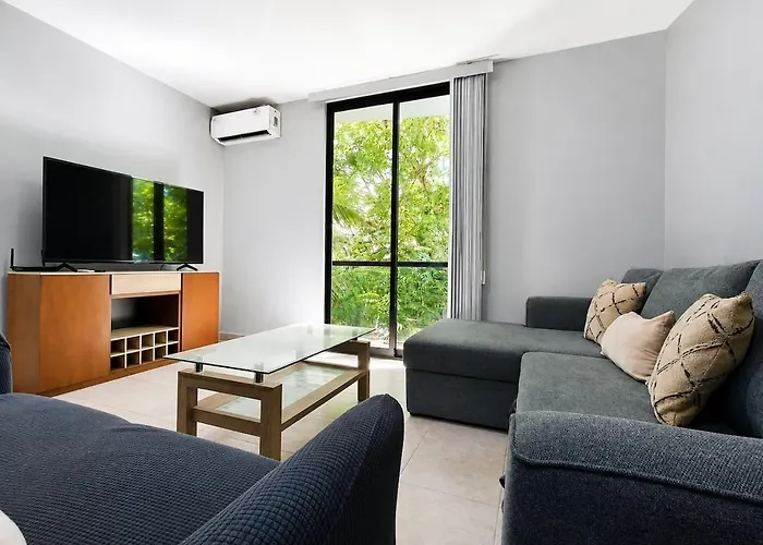 Quiet 2br Haven With Worspace Surrounded By Nature Playa del Carmen