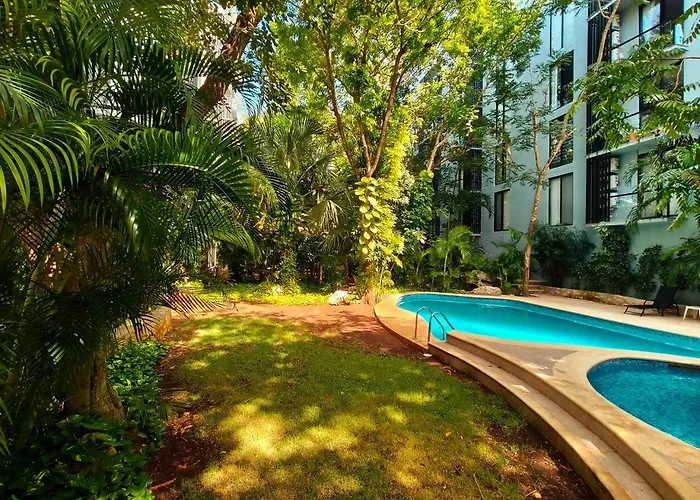 Quiet 2br Haven With Worspace Surrounded By Nature Apartment Playa del Carmen
