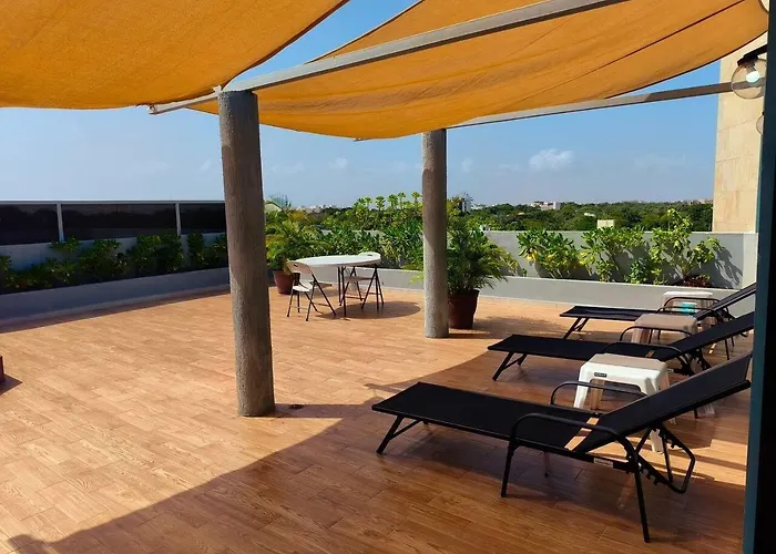 Quiet 2br Haven With Worspace Surrounded By Nature Apartment Playa del Carmen