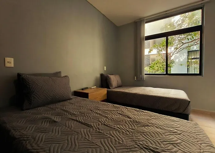 Quiet 2br Haven With Worspace Surrounded By Nature Apartment Playa del Carmen